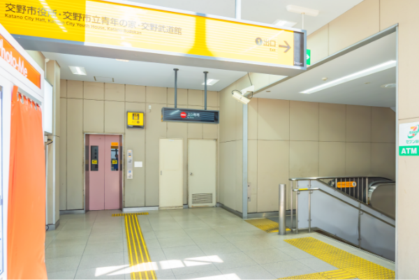 京阪電気鉄道・交野線「交野市駅」東口